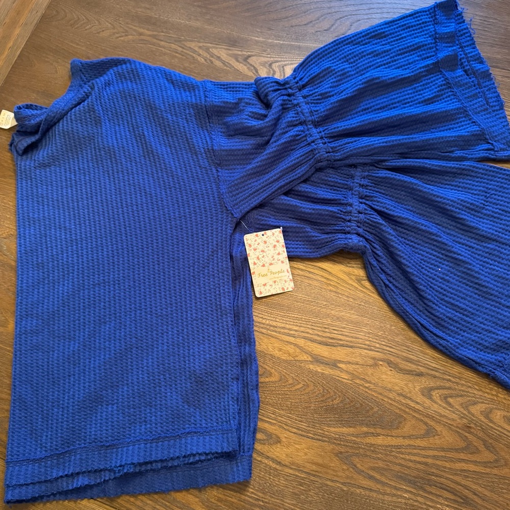 We The Free Royal Blue Knit Set